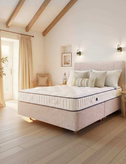 Harrison Spinks Dawn 10750 Medium Pocket Sprung Dual Side Mattress White