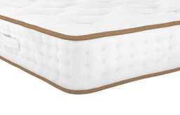 M&S 1500 Luxury British Wool Pocket Spring Firm Mattress White
