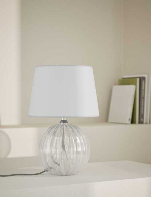 M&S Glass Table Lamp