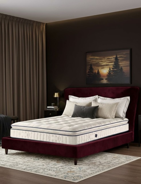 Harrison Spinks Midnight 6750 Medium Pillowtop Mattress White
