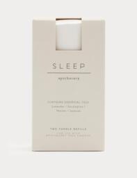 Apothecary Set of 2 Sleep Candle Refills White
