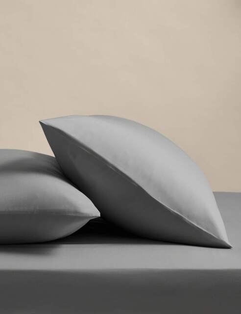 M&S 2 Pack Stay Cool Lyocell Rich Pillowcases Marble