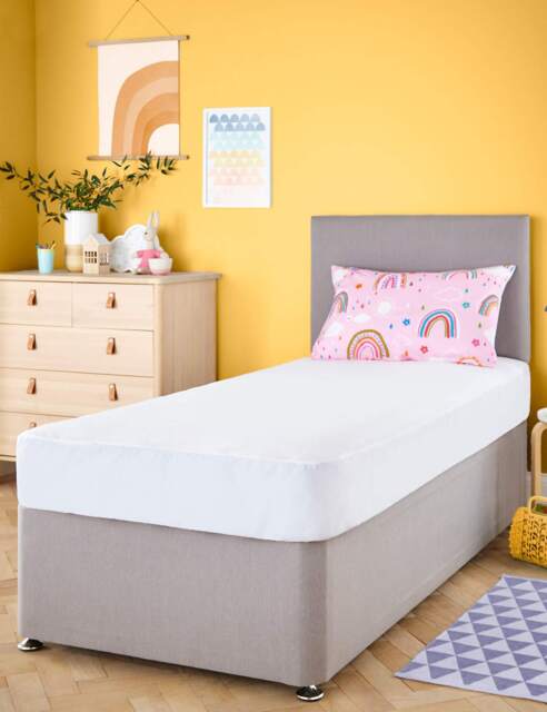 Silentnight 2 Pack Healthy Growth Mattress Protectors White
