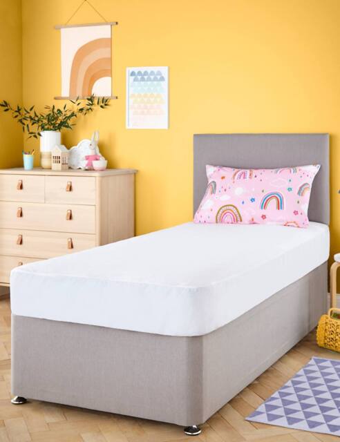 Silentnight 2 Pack Healthy Growth Mattress Protectors White