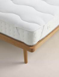 M&S Stay Cool Pure Cotton Mattress Topper White
