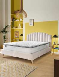 Silentnight Memory 2000 Pillowtop Mattress White