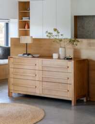 Gallery Direct Sonoma™ Wide 6 Drawer Chest Natural