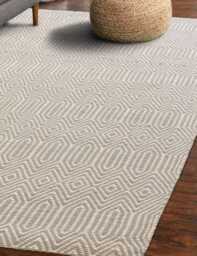 Asiatic Geo Diamond Rug Light Blue