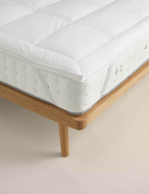M&S Duck Feather & Down Mattress Topper White