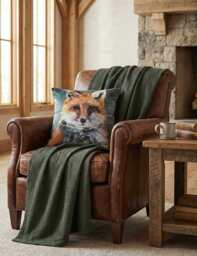 MM Linen Silverfox Cushion Multi