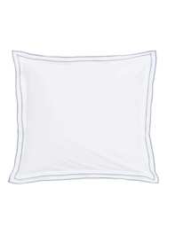 Bedeck of Belfast Kayah And Liyana Square Pillowcase Pair White Mix