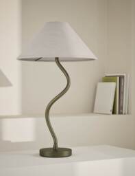 M&S Hallie Table Lamp Cream