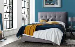 Novo Falcini Ottoman Bed Frame, King Size, Slate