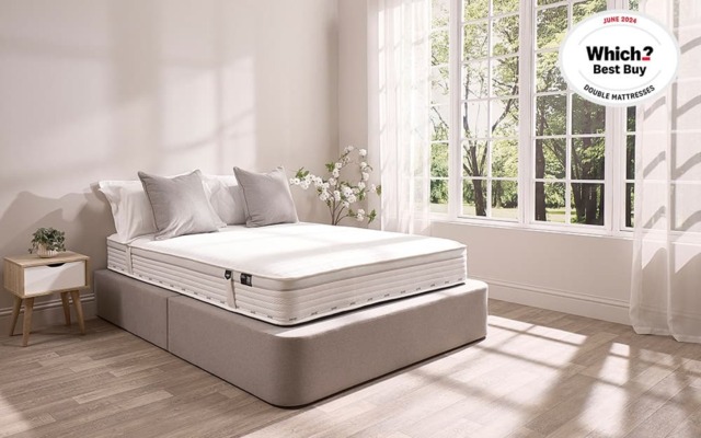 Jay-Be 2000 Hybrid e-Pocket TRUECORE Eco-Friendly Mattress, King Size