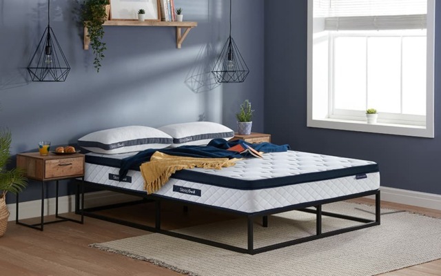SleepSoul Luna 2000 Comfort Pillow Top Mattress, Superking