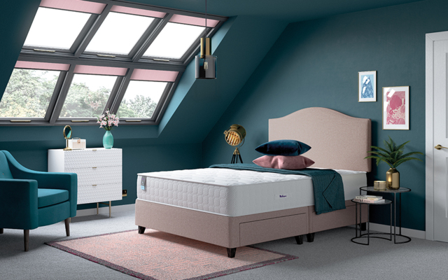 Relyon Repose Gel Fusion 1600 Pocket Mattress, Double