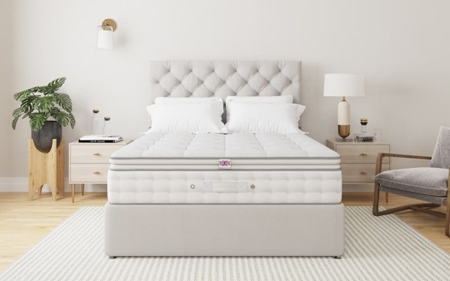 Millbrook Wool Ortho 1000 Pillow Top Mattress, Small Double