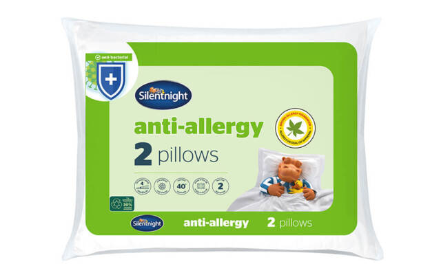 Silentnight Anti-Allergy Pillow Pair, Standard Pillow Size