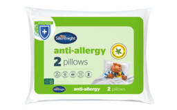 Silentnight Anti-Allergy Pillow Pair, Standard Pillow Size