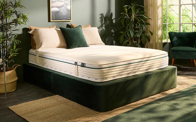Jay-Be Natural Fresh Bamboo Hybrid 2000 e-Pocket Mattress, Double
