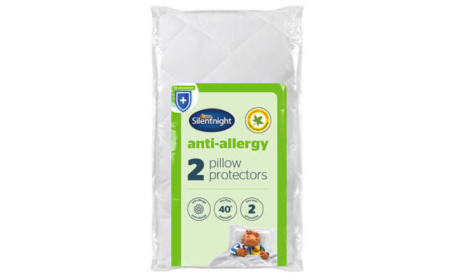 Silentnight Anti-Allergy Pillow Protector, Standard Pillow Size