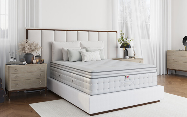 Millbrook Wool Luxury 3000 Pocket Pillow Top Mattress, Single