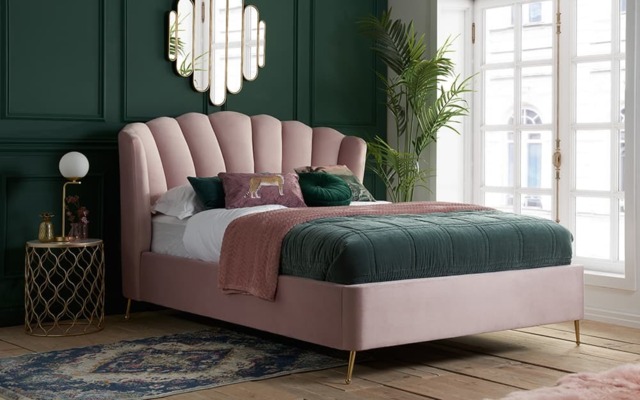 Birlea Lottie Ottoman Bed Frame, Double, Pink
