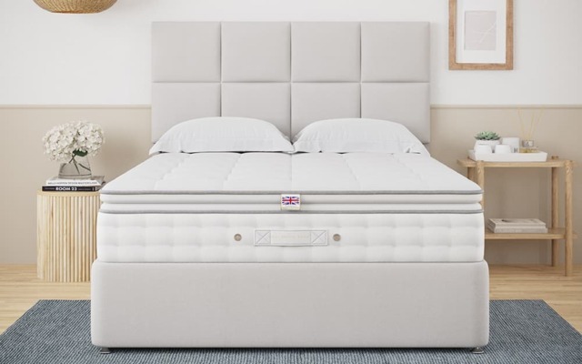 Millbrook Wool Luxury 1000 Pillow Top Mattress, Double