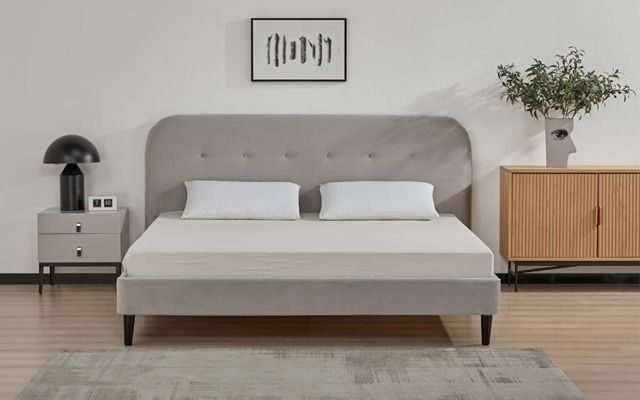 Novo Levi Fabric Bed Frame, Double