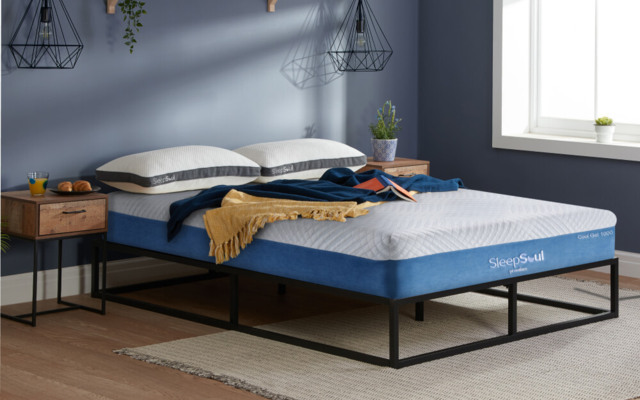 SleepSoul Premium Cool Gel 1000 Pocket Mattress, Single