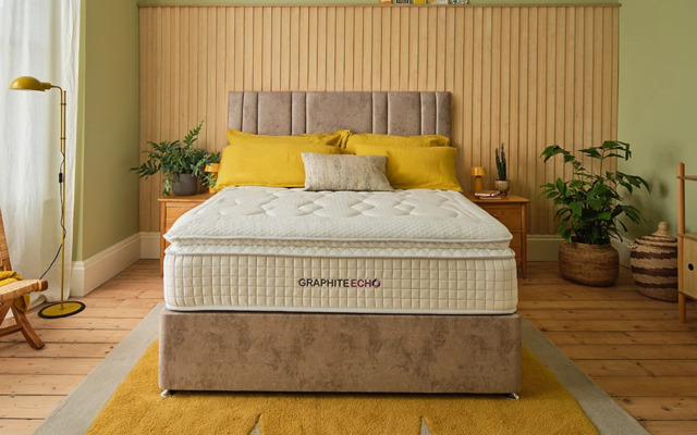 Sleepeezee Graphite Echo 4700 Pocket Pillow Top Mattress, Double