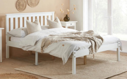 Birlea Denver Bed Frame, Small Double, White