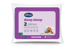 Silentnight Deep Sleep Pillow Pair, Standard Pillow Size