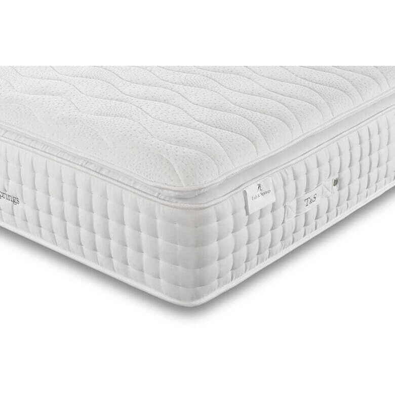 Tuft & Springs Solitaire 2000 Pocket Memory Pillow Top Mattress, King Size