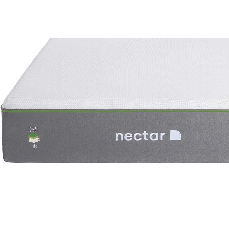 Nectar Classic Plus Memory Foam Mattress, Firm, Double