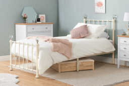 Jessica Cream Kids Bed, Single