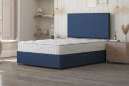 Millbrook Regent Wool Ortho Mattress + Premium Divan Bed, Mink, 4 Drawer, Single