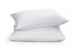 Sarah Jayne Satin Stripe Cotton Pillow, Pillow