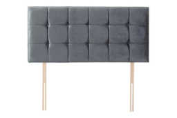 Henshaw Upholstered Headboard, Carbon, Small Double