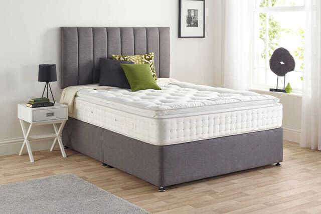 Relyon Stanton 1000 Natural Pillow Top Mattress, Small Double