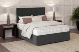 Hypnos Wool Ortho Mattress + Premium Divan Bed, Cream, 4 Drawer, King Size