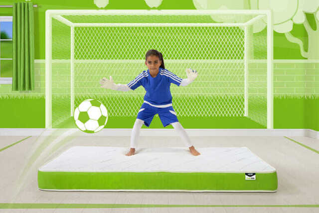 EURO - JAY-BE Open Coil Anti-Allergy Kids Single Mattress