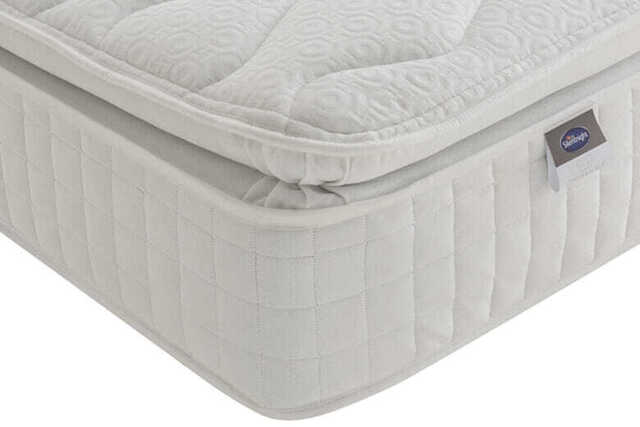 Silentnight 1000 Mirapocket Pillow Top Mattress, Super King