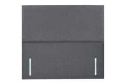 Lindell Floor Standing Headboard, Silver, Double