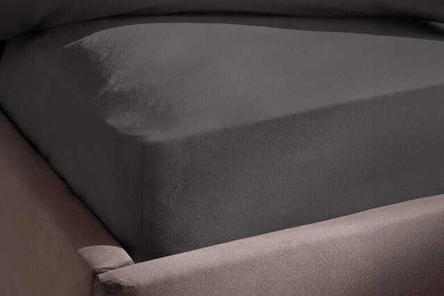 Silentnight Washed Cotton Rich Fitted Sheet, Single
