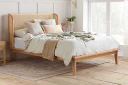 Astrid Rattan Bed, King Size