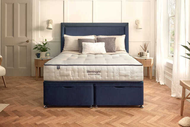 Silentnight British Wool 1600 Pocket Mattress, Double