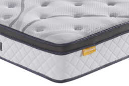 SleepSoul Heaven 1000 Pocket Gel Pillow Top Mattress, Super King