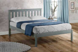 Denver Grey Bed, Small Double