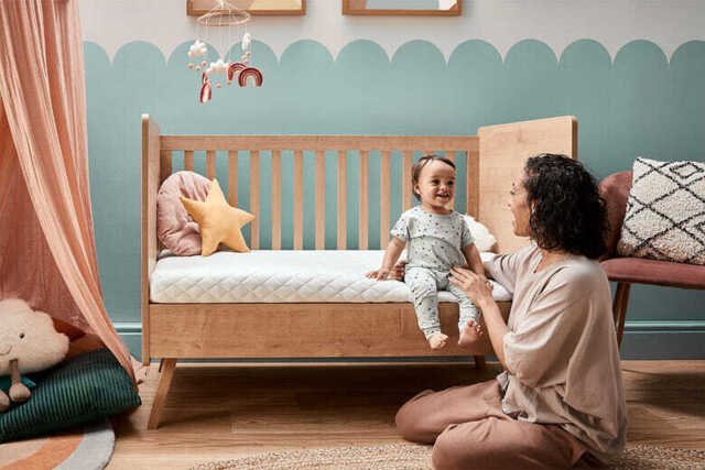Silentnight Safe Nights Twinkle Pocket Cot Bed Mattress, Cot Bed